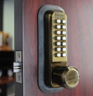 Lockey 2830MG Keyless Mechanical Digital Spring Latch Knob Lock