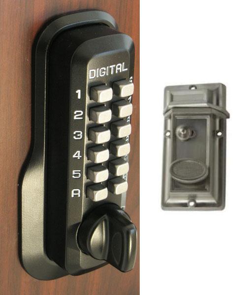 Lockey M213 Keyless Mechanical Digital Security Night Latch Door Lock