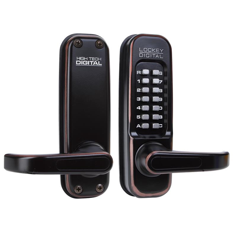 Lockkey Lockey 1150 Keyless Mechanical Digital Spring Latch Door Lock – Lockey ...