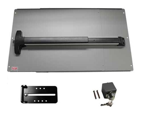 Detex PS-52 Safety Kit Panic Bar and Panic Shield With Detex V-40