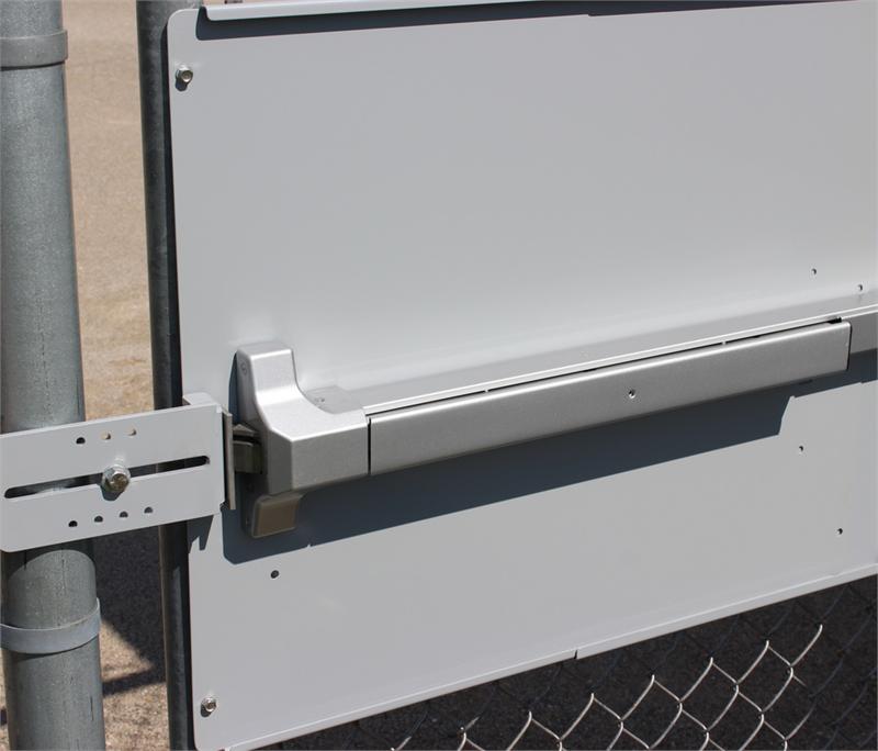 Panic Bar Mounting Plate For Fence Gates with Panic Bars